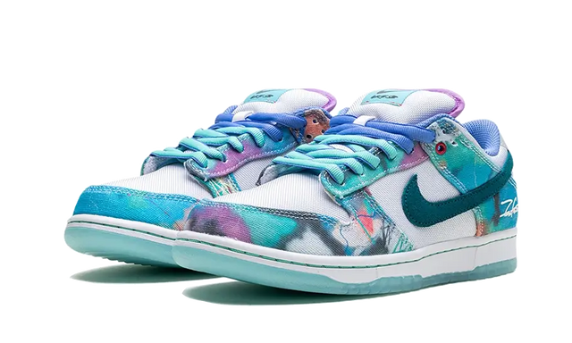 Nike SB Dunk Low Futura Laboratories Bleached Aqua - HF6061-400