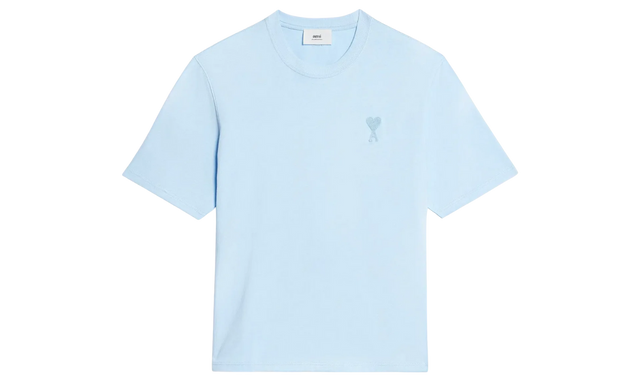 T-Shirt Ami Paris Coeur Bleu