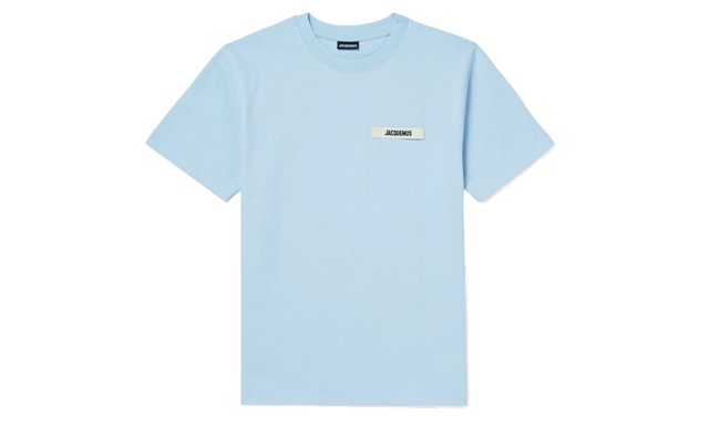 T-Shirt Jacquemus Bleu Gros Grain