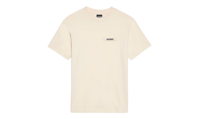 T-Shirt Jacquemus Beige Gros Grain