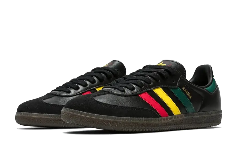 Adidas Samba OG Rasta Pack Black - IH3119