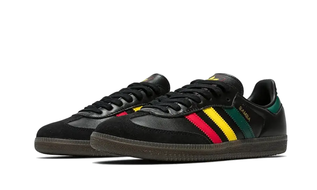 Adidas Samba OG Rasta Pack Black - IH3119