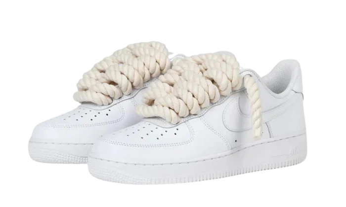 Air force 1 Triple White Lacets Corde Kold