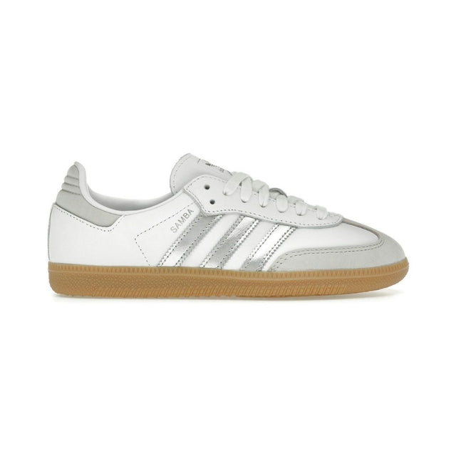 Adidas Samba OG White Silver Metallic Grey