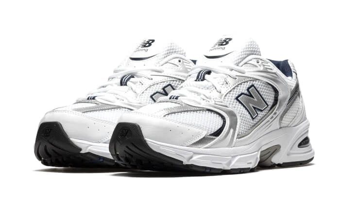 New Balance 530 White Grey Navy MR530SG Kold Sneakers