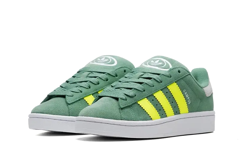 Adidas Campus 00s Green Solar Yellow - IF3967