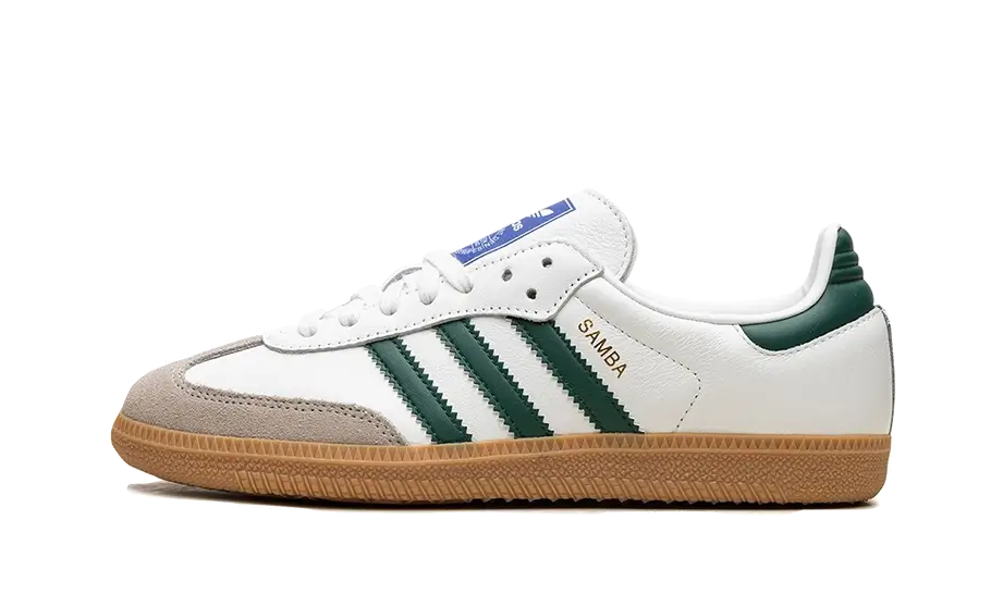 Adidas Samba OG White Collegiate Green Gum - IE3437