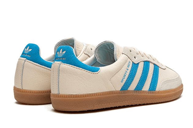 Adidas Samba OG Sporty & Rich Beige Blue - IE7096