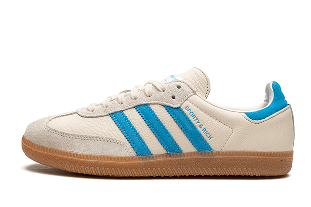 Adidas Samba OG Sporty & Rich Beige Blue - IE7096