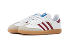 Adidas Samba OG White Burgundy Gum - IF3813