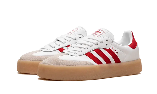 Adidas Sambae White Better Scarlet Gum - ID0438