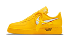 Nike Air Force 1 Low Off-White University Gold Metallic Silver - DD1876-700