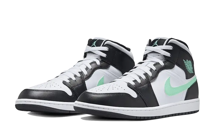 Air Jordan Air Jordan 1 Mid Green Glow  - DQ8426-103 / DQ8423-103