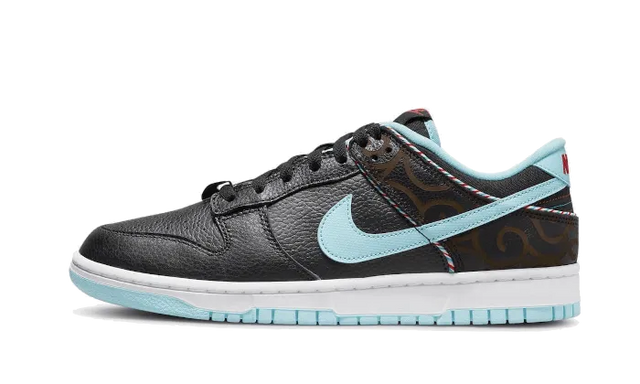 Nike Dunk Low SE Barber Shop Black - DH7614-001 / DN3351-001