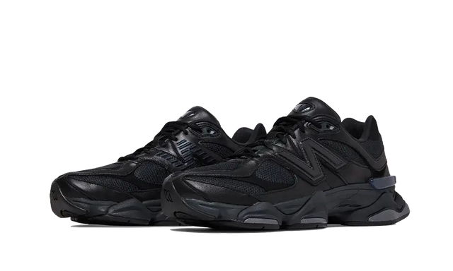 New Balance 9060 Triple Black Leather - U9060NRI