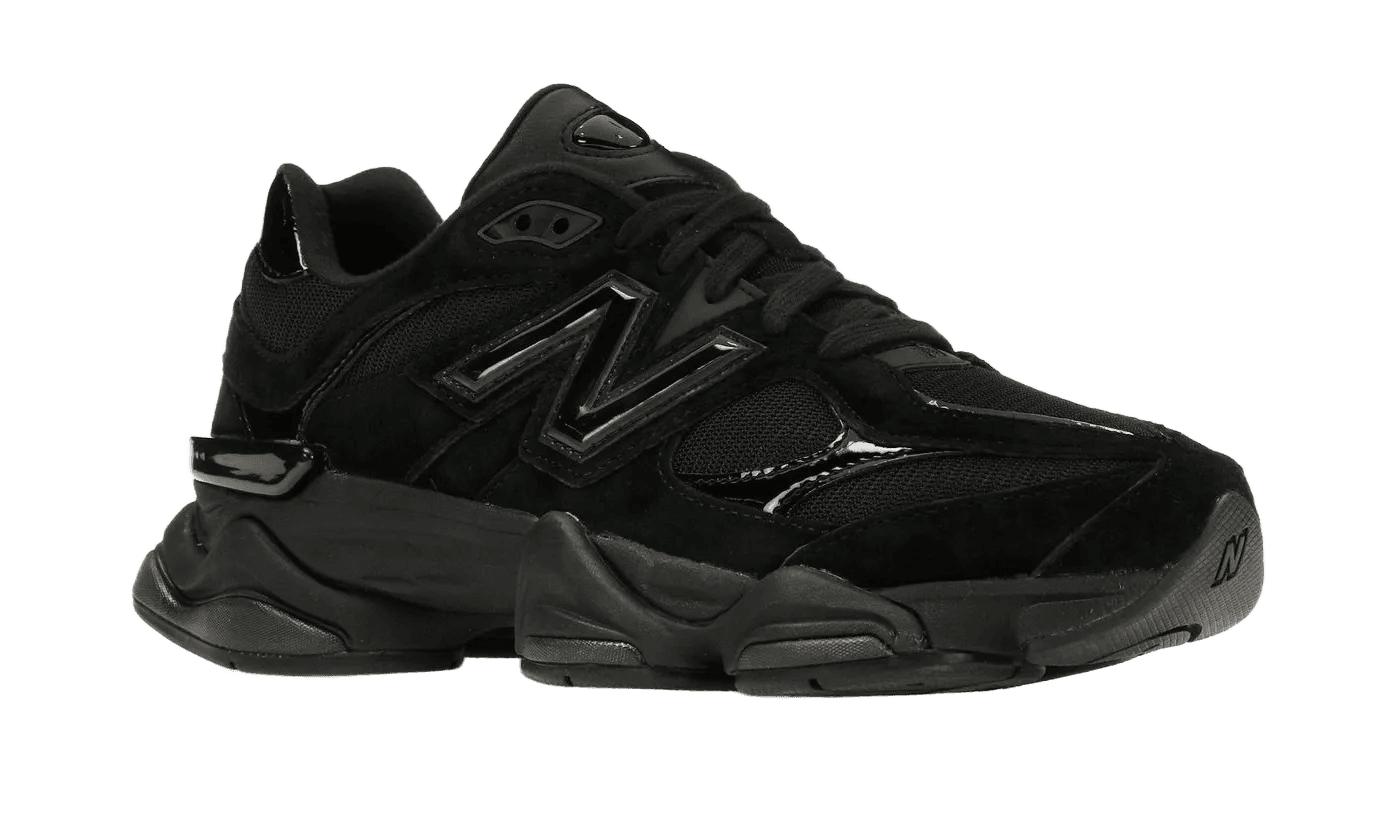 New Balance 9060 Triple Black Patent - U9060ZBO