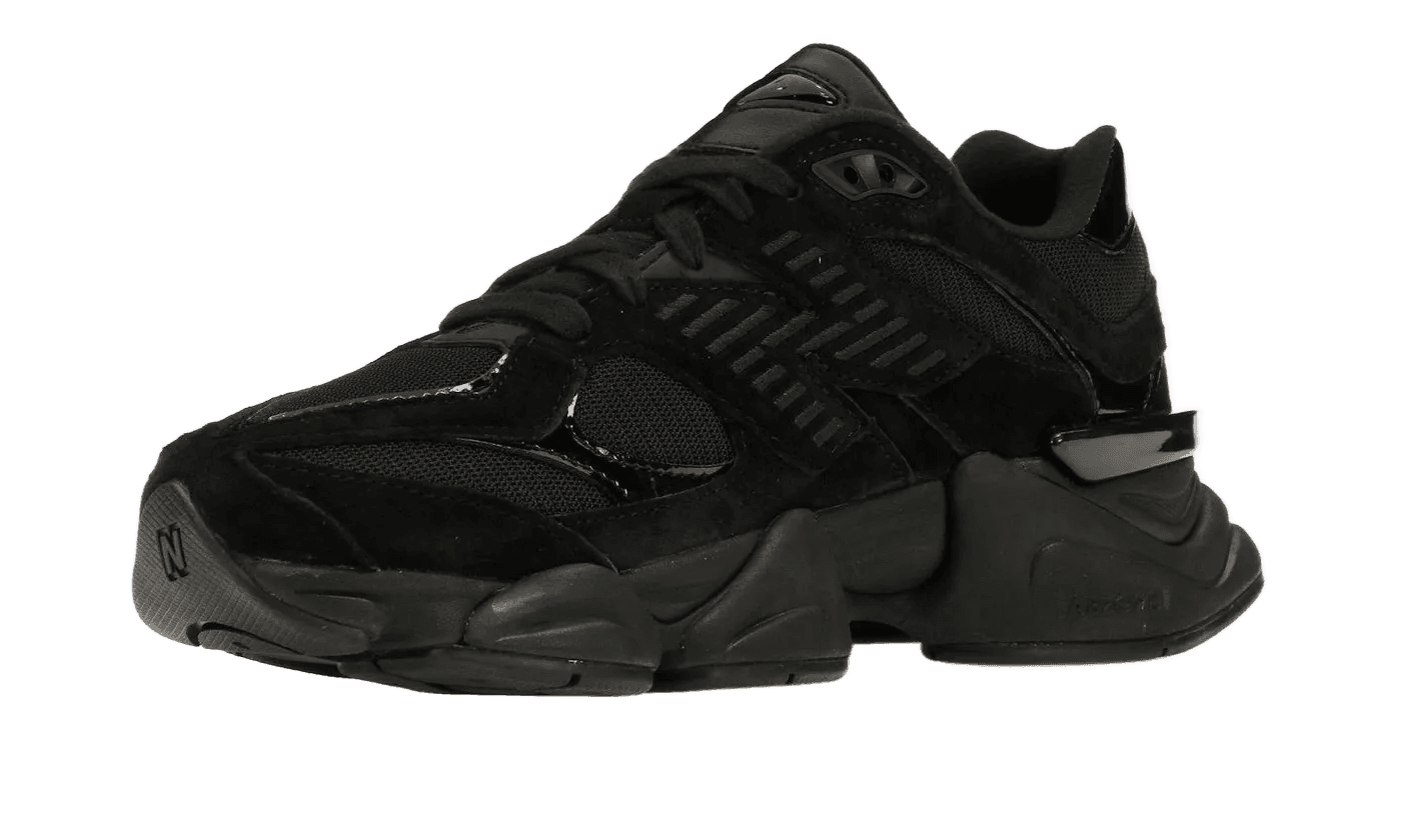 New Balance 9060 Triple Black Patent - U9060ZBO