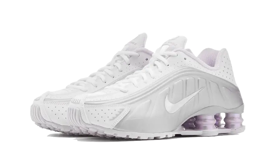 Nike Shox R4 Silver Purple - HF5076-100