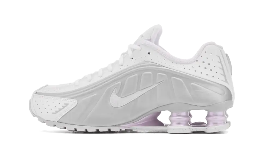 Nike Shox R4 Silver Purple - HF5076-100