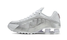 Nike Shox R4 White Metallic Silver - AR3565-101