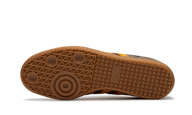 Adidas Samba OG Dark Brown Yellow - IG6174