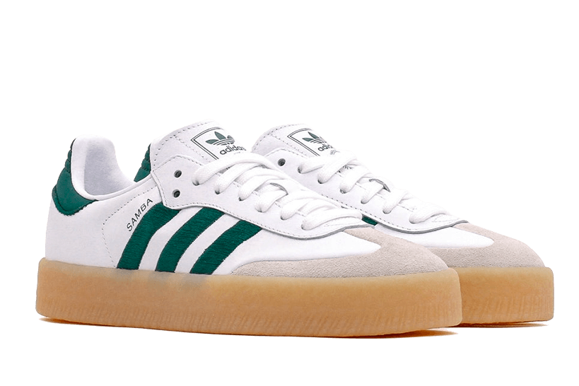 Adidas Samba White Collegiate Green Gum - ID0440