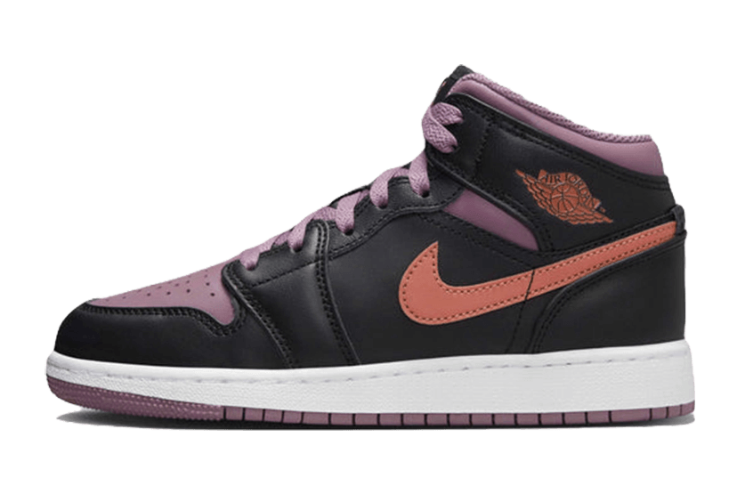 Air Jordan Air Jordan 1 Mid Black Sky J Mauve - FB9909-008