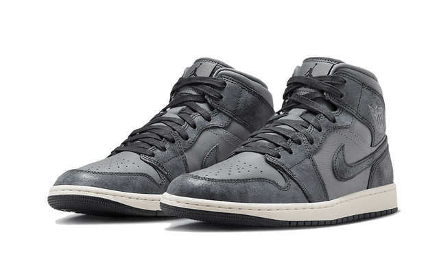 Air Jordan Air Jordan 1 Mid Distressed Smoke Grey - FJ3448-001