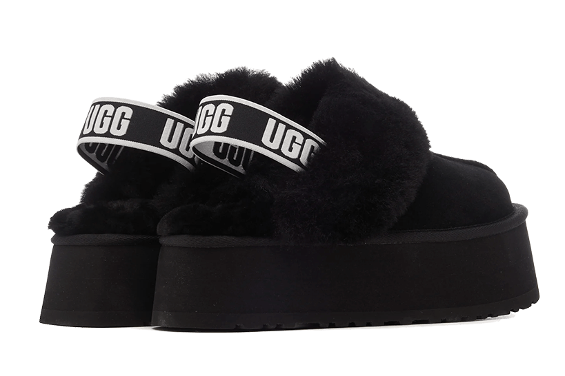 UGG Funkette Slipper Black - 1113474-BLK