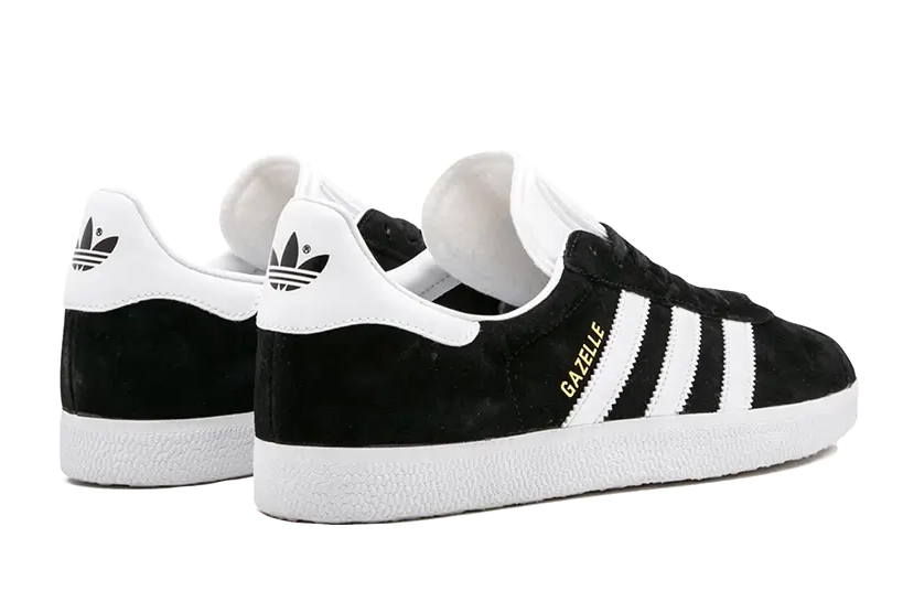 Adidas Gazelle Core Black Cloud White Gold - BB5476