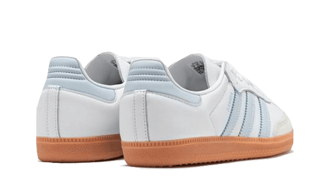 Adidas Samba OG White Halo Blue Gum - IE0877