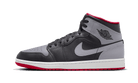 Air Jordan Air Jordan 1 Mid Black Grey Red - DQ8426-006