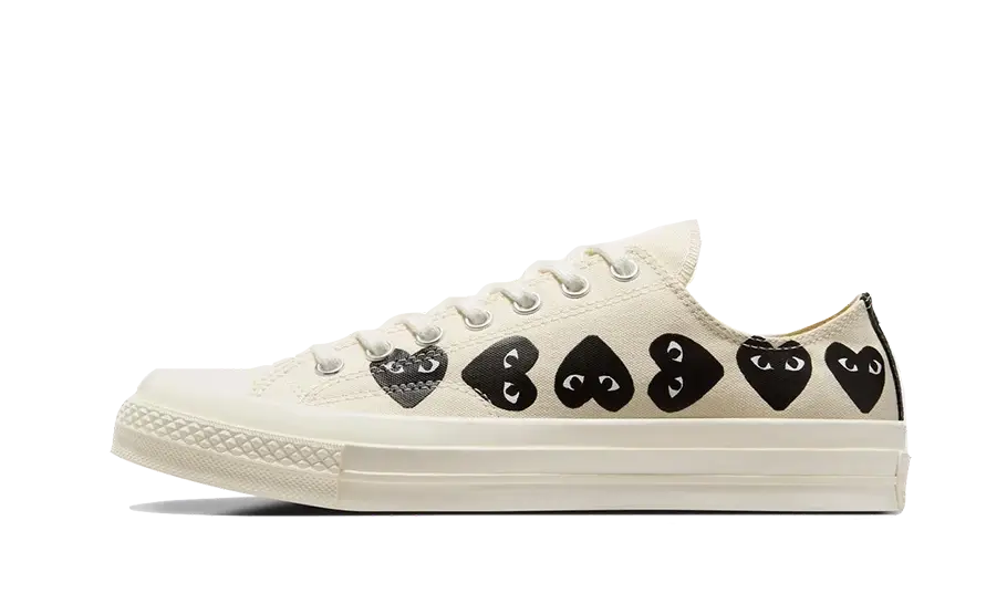 Converse Chuck Taylor All Star 70 Ox Comme des Garçons Black Heart Milk - P1K126