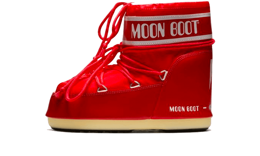 Moon Boot Icon Low Red Nylon - 14093400009