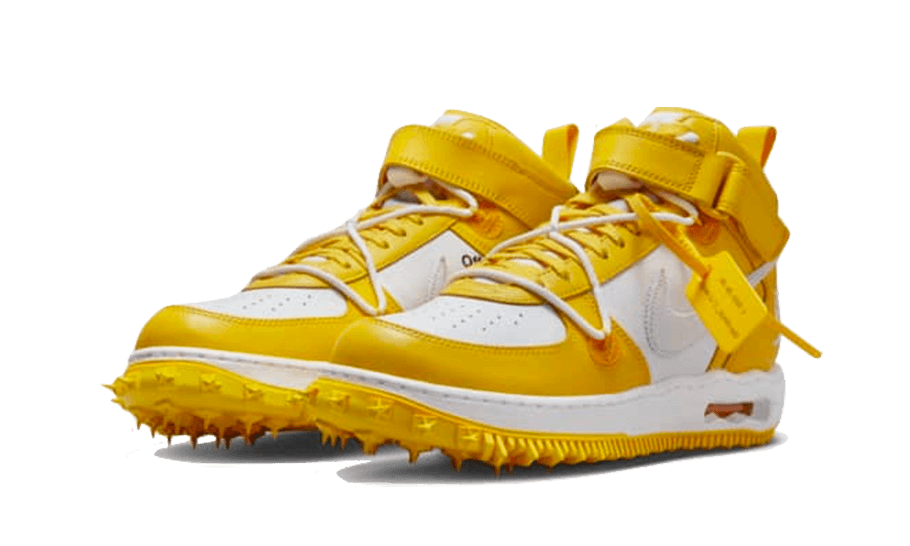 Nike air force 1 mid hombre amarillo on sale