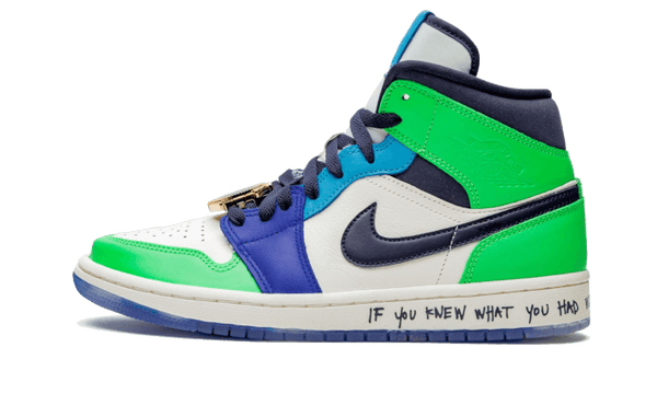 Air Jordan 1 Mid Fearless Melody Ehsani CQ7629 100 Kold Sneakers