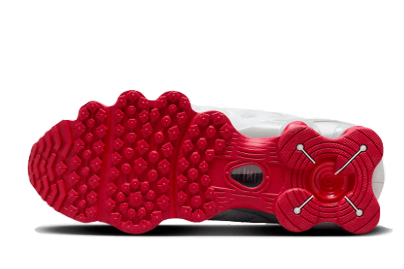 Nike Shox TL Platinum Tint Gym Red - FZ4344-001