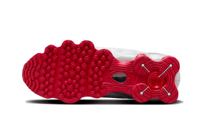Nike Shox TL Platinum Tint Gym Red - FZ4344-001