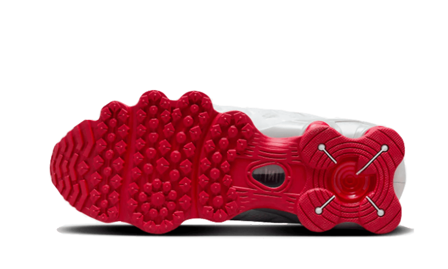 Nike Shox TL Platinum Tint Gym Red - FZ4344-001